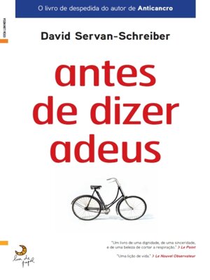 cover image of Antes de Dizer Adeus
